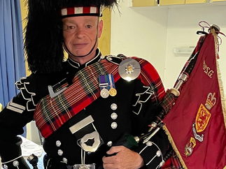 Promo Pipe Major David Piper North Yorkshire