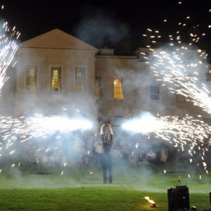 Promo Fire and Sparks Show  Leicestershire