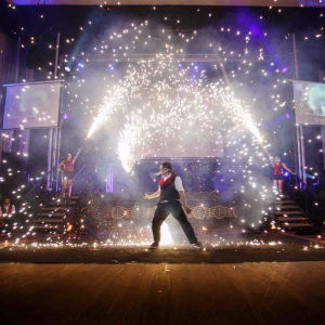 Promo Fire and Sparks Show  Leicestershire
