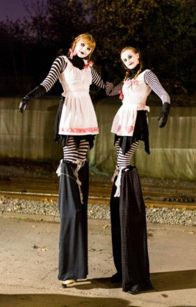 Promo Stilt Walkers  Leicestershire