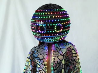 Promo Dazzling Disco Ball Heads Dancer Staffordshire