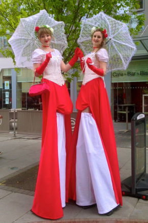 Promo Stilt Walkers  Leicestershire