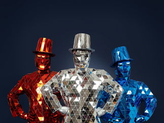 Promo Mesmerising Mirror Men Street Entertainer Staffordshire