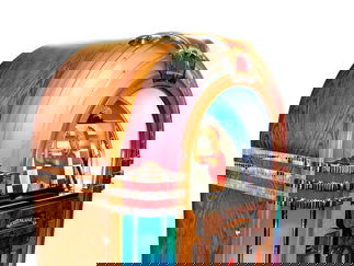 Promo Retro Jukeboxes Vintage and Retro Jukebox Hire Northamptonshire