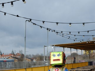 Promo Lady Robot Costume Character London