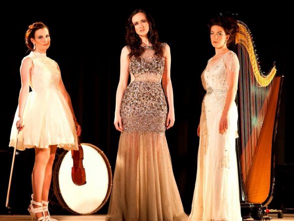 Promo Roses Of Ireland Harp, Violin and Voice Trio Southern Ireland