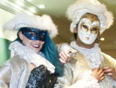 Promo Masquerade Stilt Walkers Street Performer Leicestershire