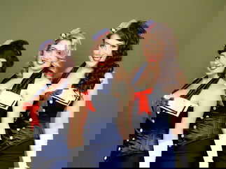 Promo S.O.S (Sirens of Swing) Vintage Vocal Trio Essex