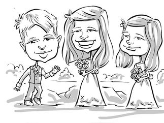 Promo Sam The Caricaturist Caricaturist Leicestershire