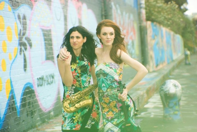Promo Volts Duo Violin & Saxophone Duo Greater Manchester