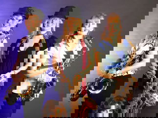 Promo Sax on the Box Saxophone Quartet Oxfordshire