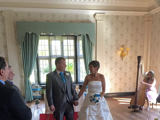 Promo Lucy Harpist Harpist Cardiff