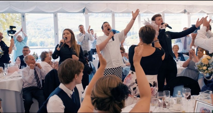 Promo Surprise Surprise Singing Waiters Singing Waiter London