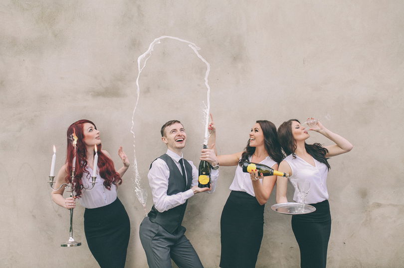 Singing Waiters For Hire