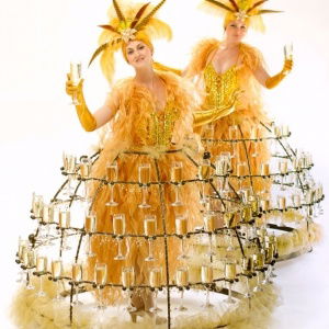 Promo Showgirl Champagne Skirts  Leicestershire