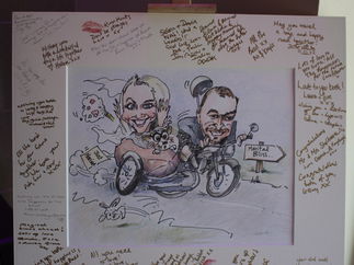 Promo Doodle Me 2 Caricaturist West Lothian area