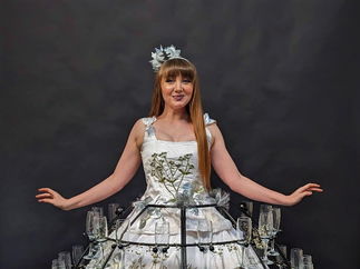 Promo Silver Forest Champagne Skirts Mix and Mingle Entertainer Leicestershire