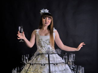 Promo Silver Forest Champagne Skirts Mix and Mingle Entertainer Leicestershire