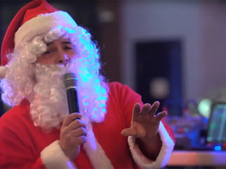 Promo Virtual Singing Santa Virtual Christmas Entertainer Lancashire