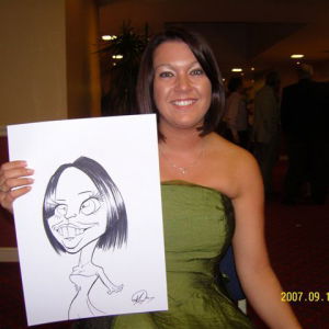 Promo Adam Crazy Caricatures  Cheshire