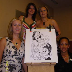 Promo Adam Crazy Caricatures  Cheshire