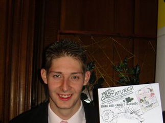 Promo Adam Crazy Caricatures Caricaturist Cheshire