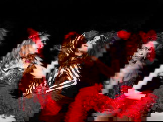 Promo Vintage Cabaret Show Circus Performer East Sussex