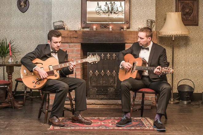 Promo Swing Guitar Bros Rock n Roll Swing Band Nottinghamshire