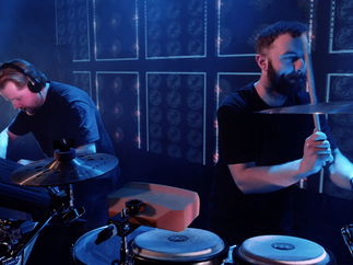 Promo Tambor Twins DJ and Percussion Duo Merseyside