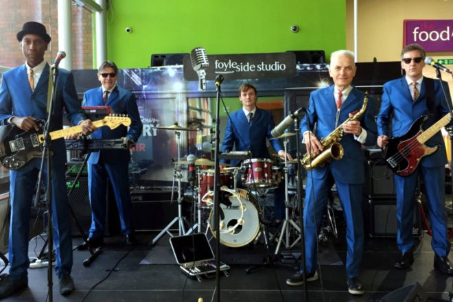 Promo The Black Harringtons Mod / Rhythm and Blues / Soul / Bluebeat Band West Midlands