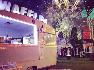 Promo The Chocolate Waffle Co Vintage Waffle Stall Warwickshire