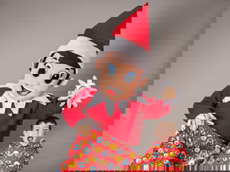 Promo The Christmas Elf Walkabout Character Norfolk