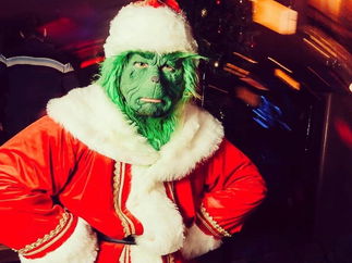 Promo The Green Grinch Christmas Entertainer Kent