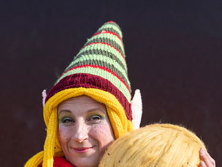 Promo The Knitted Elves Christmas Walkabout Act London