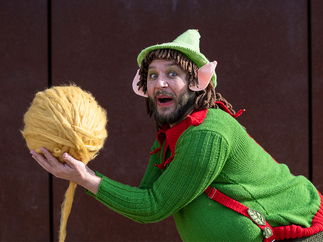 Promo The Knitted Elves Christmas Walkabout Act London