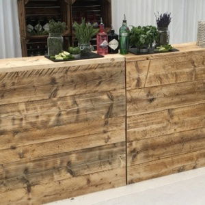 Promo The Rustic Wooden Bar  Derbyshire