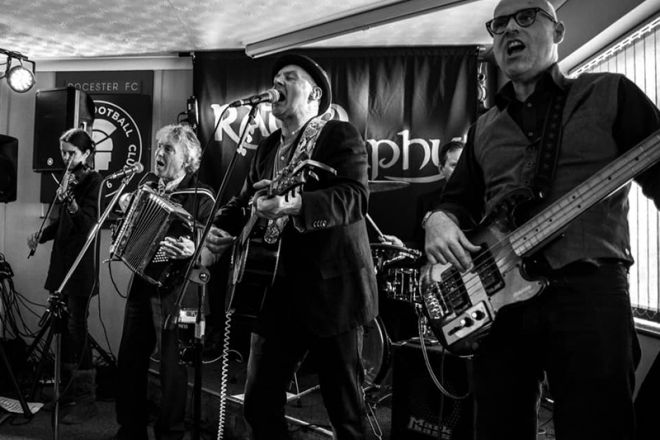 Promo The Whiskey Priests Irish / Folk Band Staffordshire