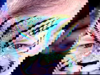 Promo Amazing Faces Face Painter Aberdeen