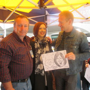 Promo Tims Cracking Caricatures  Cheshire