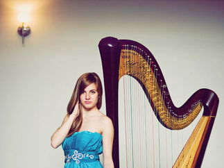 Promo T L Harp Harpist Edinburgh