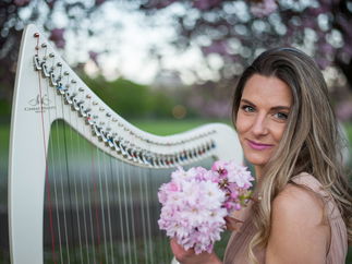 Promo T L Harp Harpist Edinburgh