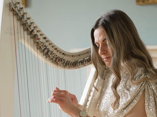 Promo T L Harp Harpist Edinburgh