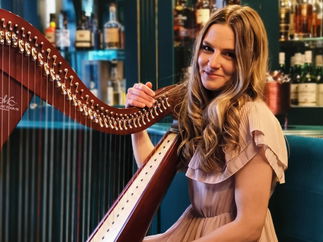 Promo T L Harp Harpist Edinburgh