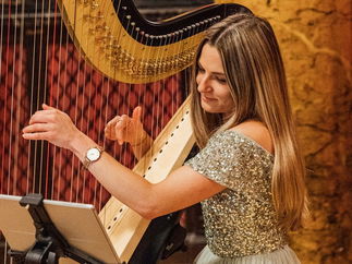 Promo T L Harp Harpist Edinburgh
