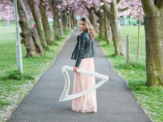 Promo T L Harp Harpist Edinburgh