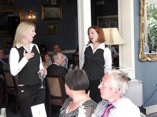 Promo Totally Spontaneous Singing Waiter Hertfordshire