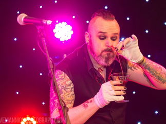 Promo Mr Bones Sideshow Circus Performer Hertfordshire