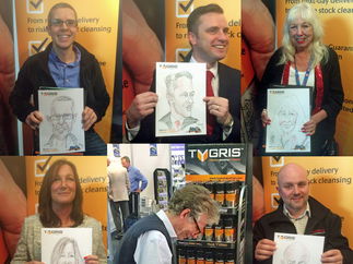 Promo Chris Caricatures Caricaturist London