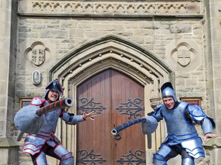 Promo Unicycling Knights Street Performer Devon