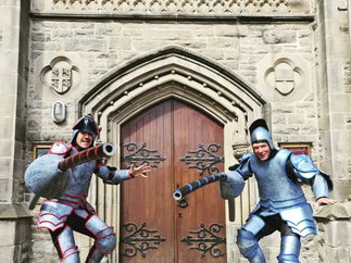 Promo Unicycling Knights Street Performer Devon